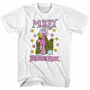 Fraggle Rock Mokey Wonder Cave Hippy Flowers 80s Retro Jim Henson TV Fan T-Shirt